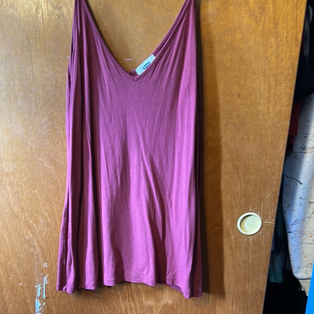Old Navy Purple Camisole Backless Relaxed
